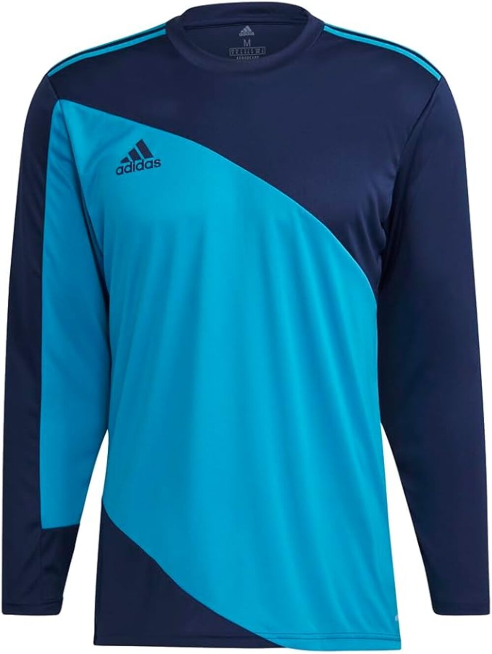 NWT adidas Men's Squad 21 Goalkeeper Jersey Soccer Shirt Small Blue